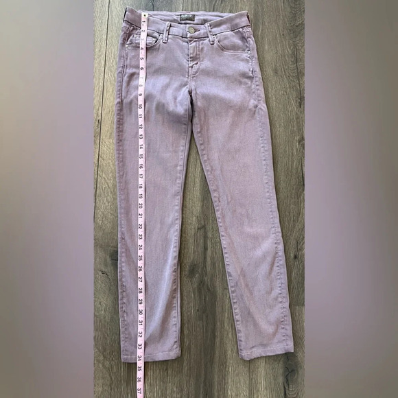 MOTHER The Looker Pop! Skinny Jeans In French Lilac Size 25 - Picture 9 of 10